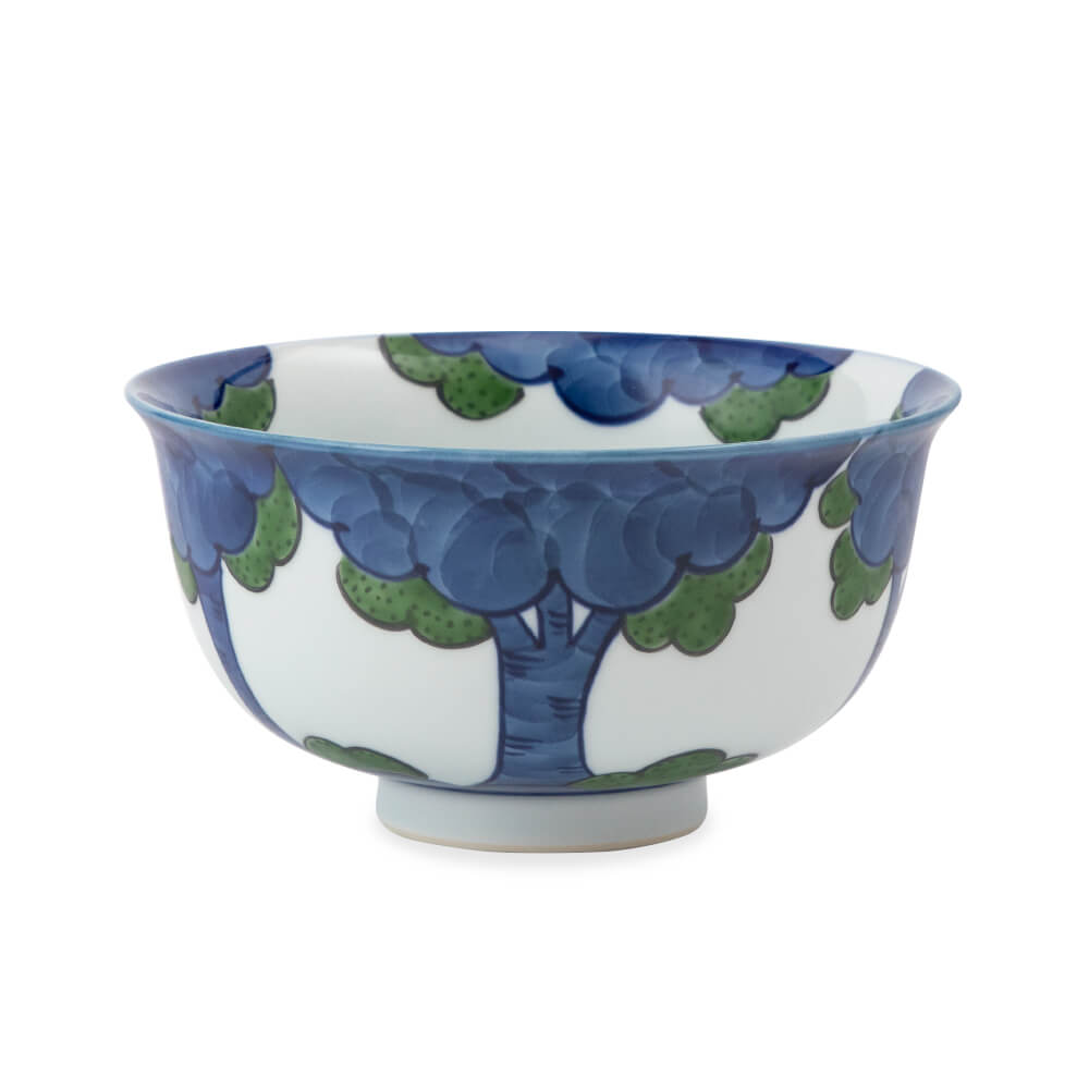 染錦大樹 麺鉢 ｜ 有田焼の源右衛門窯公式オンラインショップ