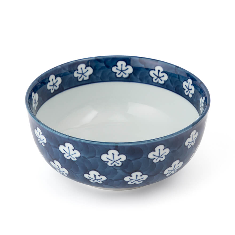 古染風梅紋 麺鉢 ｜ 有田焼の源右衛門窯公式オンラインショップ