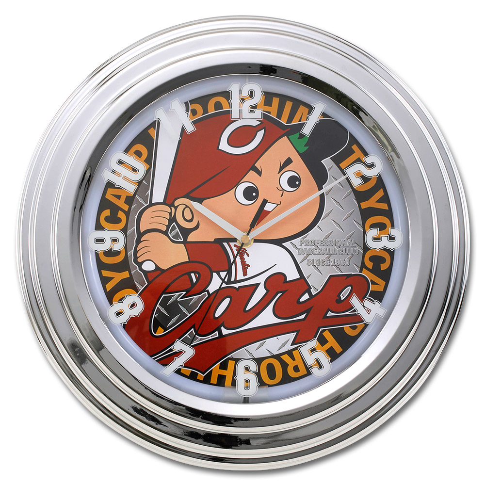 LEDネオンクロック | 商品詳細 - 広島東洋カープオフィシャルグッズ