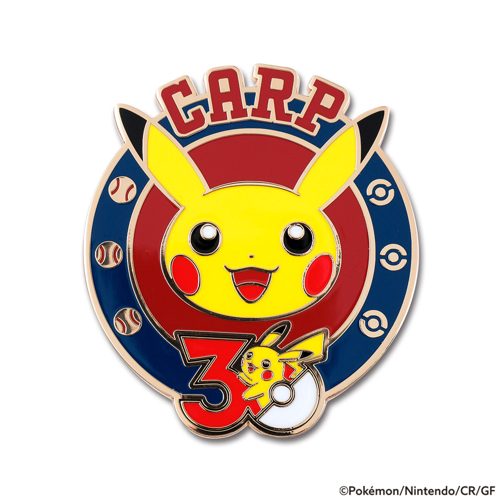 カープオリジナル ポケモンピンバッジ(ピカチュウ) | 商品詳細 - 広島