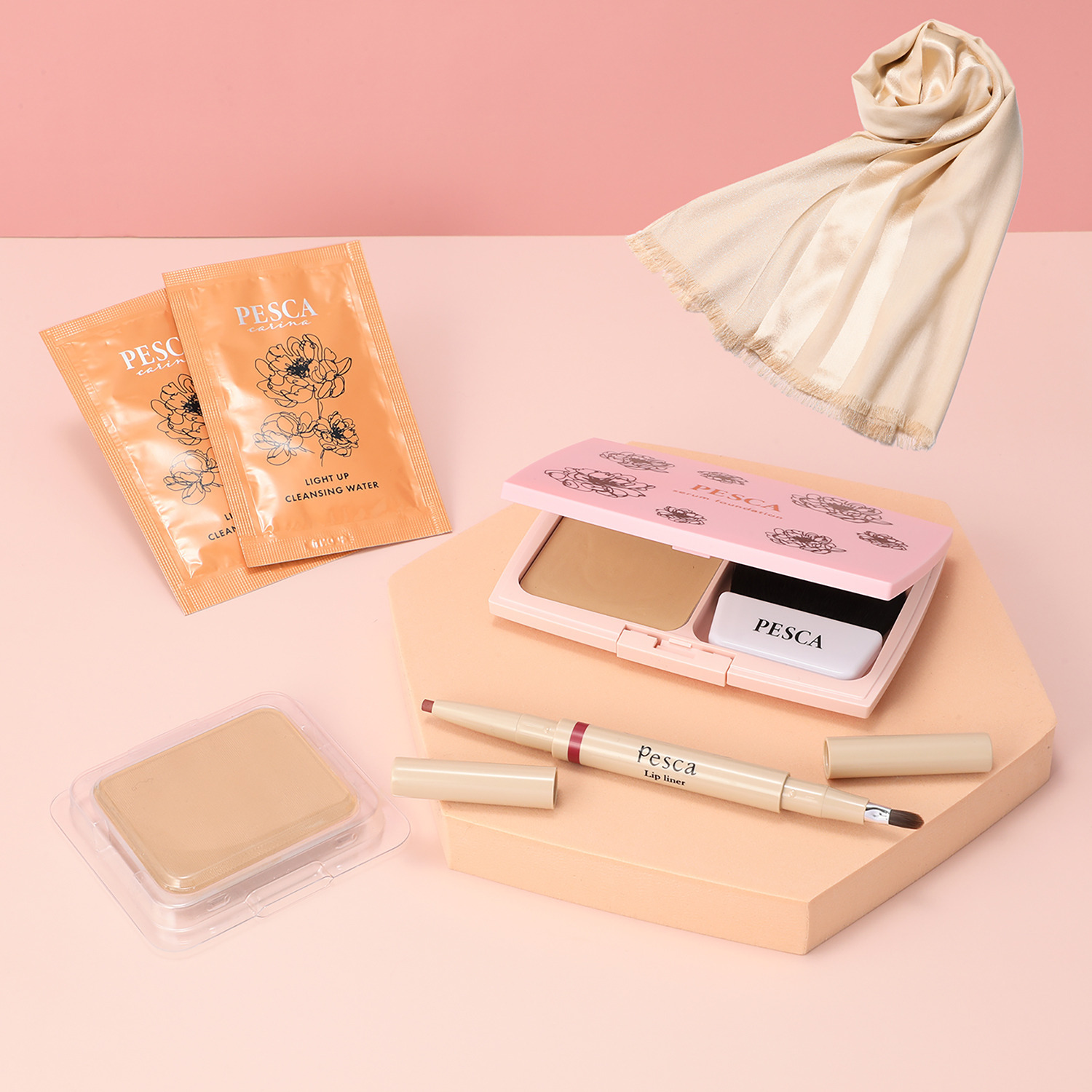 ペスカ サロン級の美白ケア 透明感のあるツヤ肌を演出 1品7役！薬用