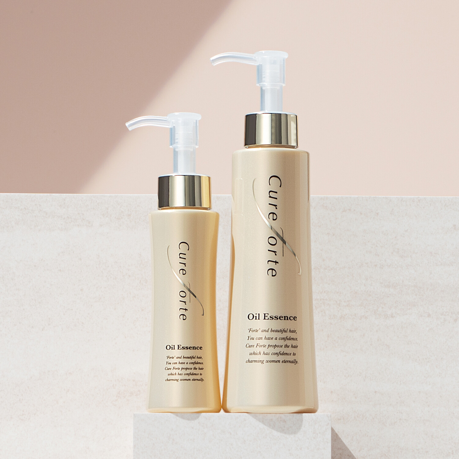 キュアフォルテ 髪と頭皮の老舗サロン開発 しなやかなツヤ髪へ導く