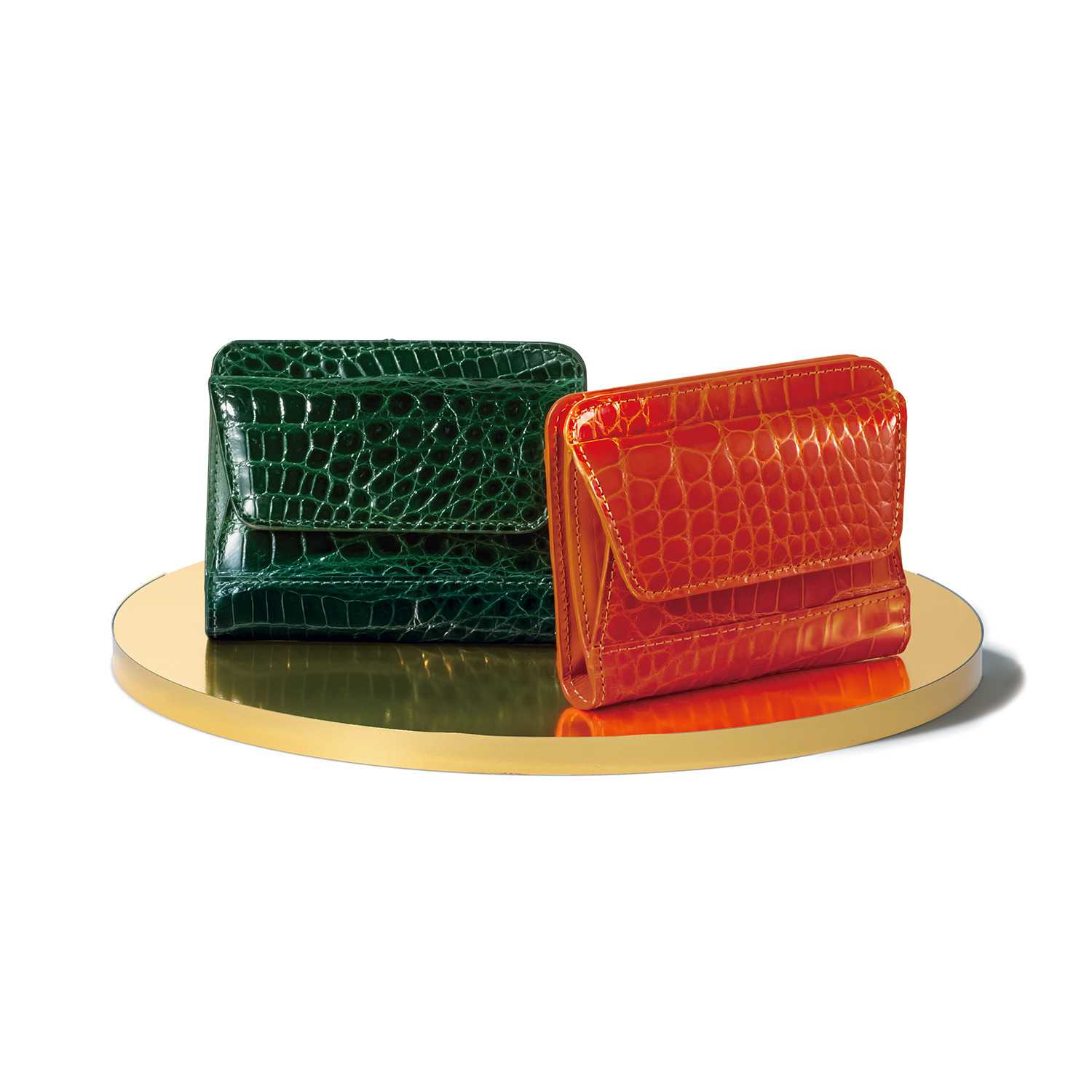 シャイニングクロコダイル コンパクトウォレット- ショップチャンネル