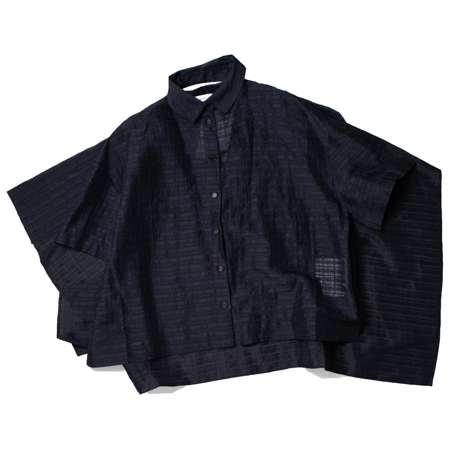 Henrik Vibskov Square Shirt in Navy – JUDITH
