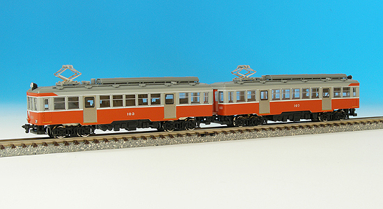 モデモ 【2両SET】 箱根登山鉄道モハ1形“ステンレスドア仕様”(M) MO