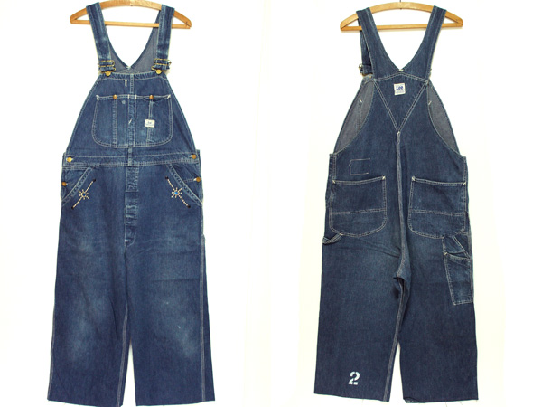 40s Lee リー ハウスマーク デニムオーバーオール - Sixpacjoe Web Shop
