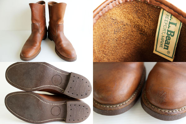 80s L.L.Bean ペコスブーツ 茶 9D - Sixpacjoe Web Shop