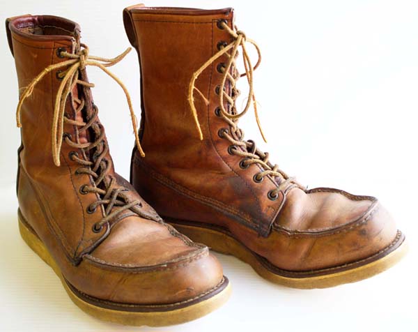 70s REDWINGレッドウイング 877 犬タグ アイリッシュセッター ブーツ