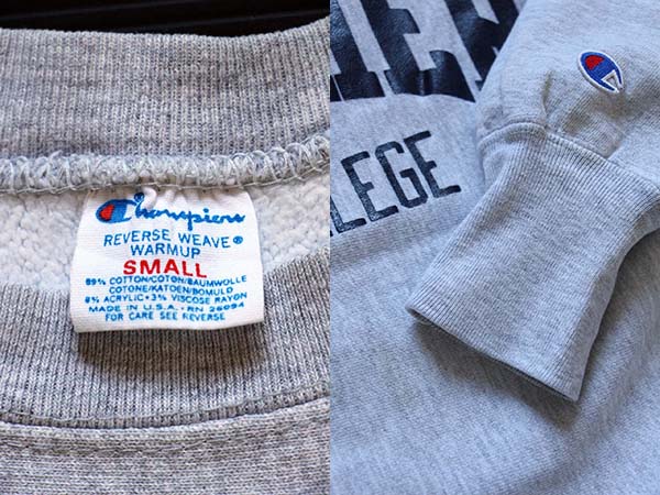 80s USA製 Championチャンピオン LUTHER リバースウィーブ スウェット