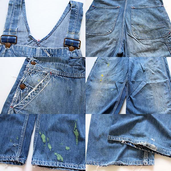 50s PENNEY'S PAYDAY デニム オーバーオール - Sixpacjoe Web Shop