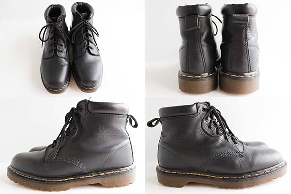 英国製 DR.MARTENSドクターマーチン 6ホールブーツ 黒 UK7 - Sixpacjoe