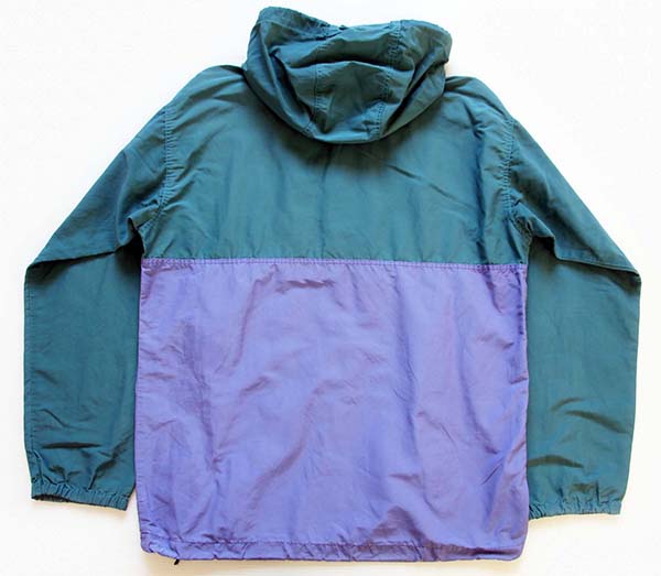 80s USA製 patagoniaパタゴニア ツートン ナイロン アノラックパーカー