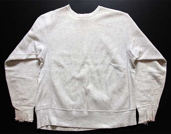 70s USA製 Championチャンピオン 単色タグ 無地 目無し リバース