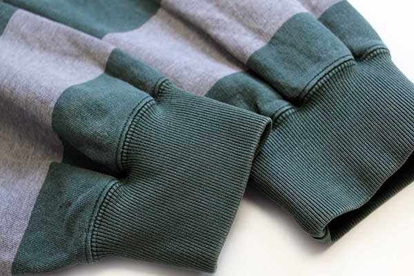 90s ポロ ラルフローレン 太ボーダー モックネック ハーフジップ