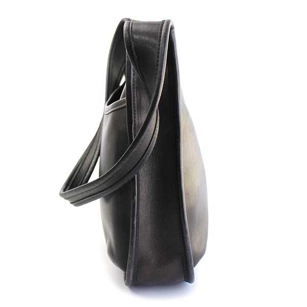 USA製 COACH オールド コーチ レザー ハンドバッグ 黒☆9047