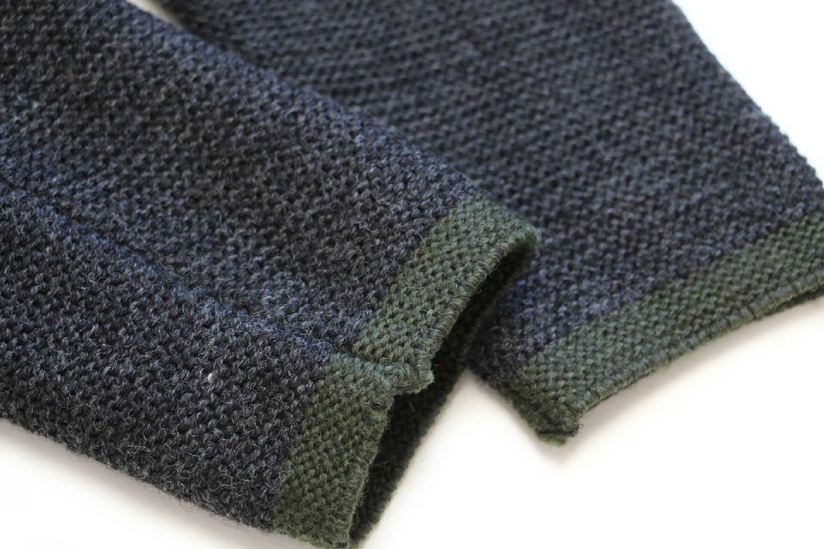 EU製 St.Peter Trachten 鹿角ボタン ノーカラー チロリアン ウール