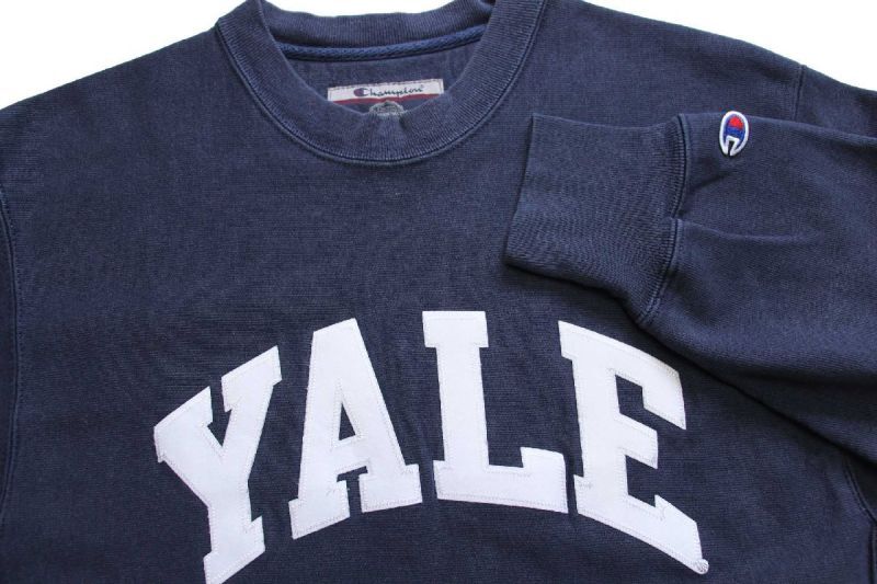 00s メキシコ製 Championチャンピオン YALE パッチ付き リバース