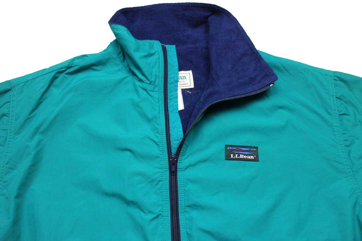 80s L.L.Bean Three-Season Jacket フリースライナー ナイロン