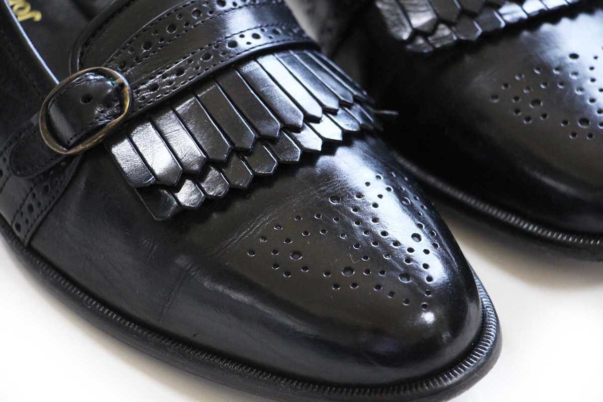 イタリア製 Johnston & Murphy ジョンストン&マーフィー ブローグ