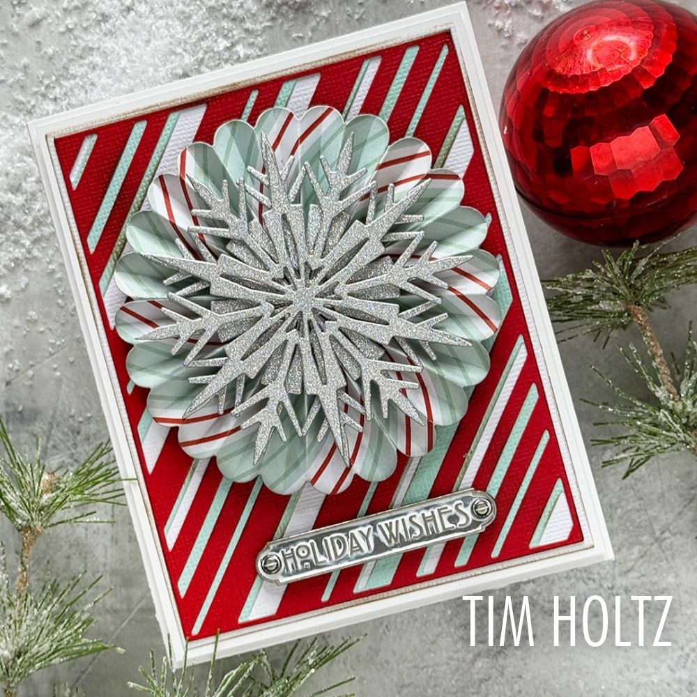 Sizzix Thinlits Die Set 10PK - Vault Winter Wishes by Tim Holtz