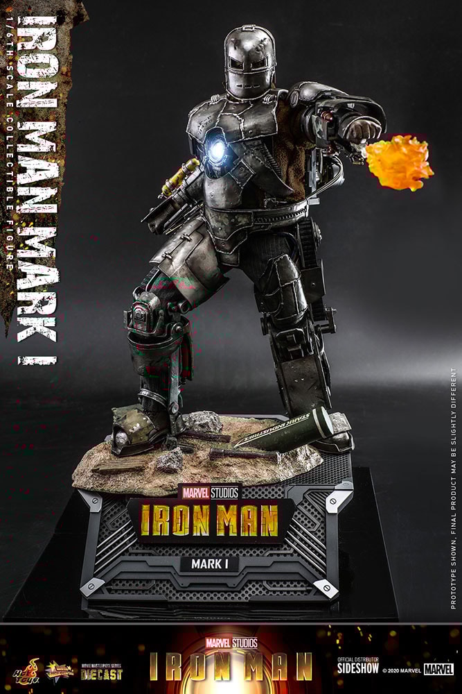 Iron Man Mark I Diecast Sixth Scale Figure | Sideshow Collectibles
