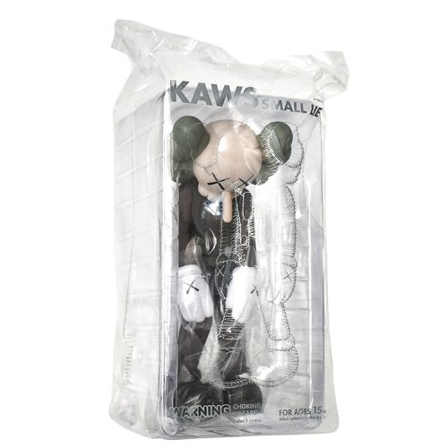 KAWS Small Lie (Brown) SCULPTURE • Silverback Gallery