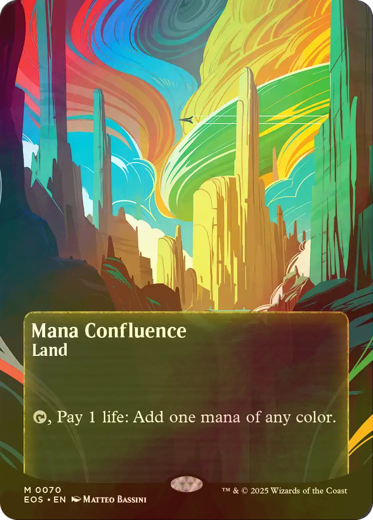FOIL] マナの合流点/Mana Confluence No.070 (全面アート版) 【英語版