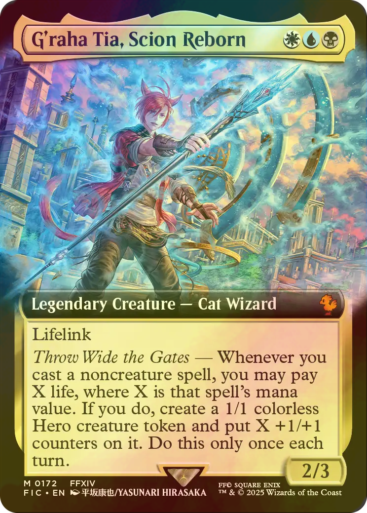 FOIL] 時空を渡りし者、グ・ラハ・ティア/G'raha Tia, Scion Reborn