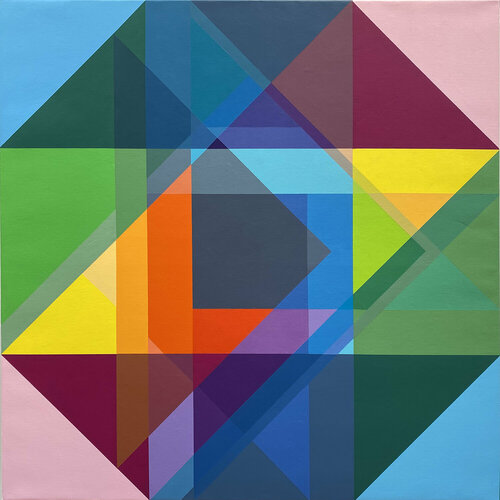 Exploring The Marriage of Reason and Squalor, II by Frank Stella