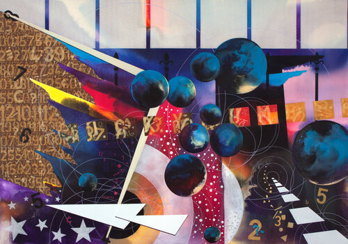 Exploring The Marriage of Reason and Squalor, II by Frank Stella