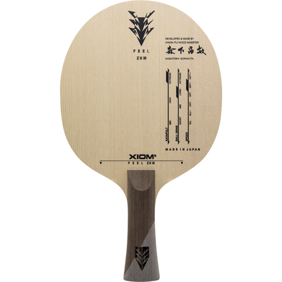 Xiom Feel ZXIII Table Tennis Racket - Sin Ten Sports Trading