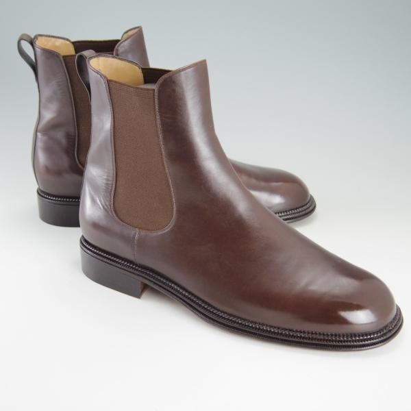 美品☆(伊)タニノクリスチー SIZE 7.5【貴重☆3段コバ仕様/サイドゴア