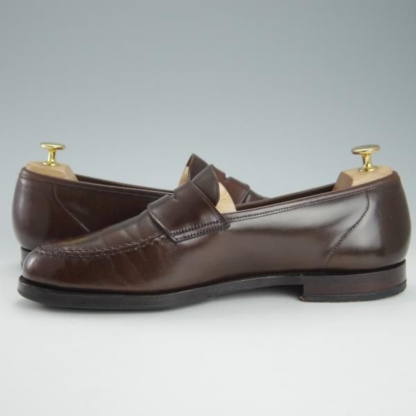 極上☆クロケット&ジョーンズ 9.5E【コードバン仕様☆茶/ダーク