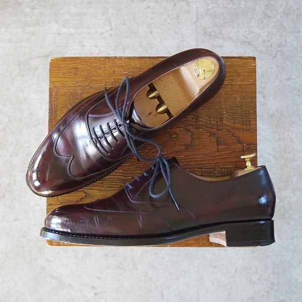 VASS/ヴァーシュ SIZE 39.5【ミュージアムカーフ/赤茶】 | 高級中古