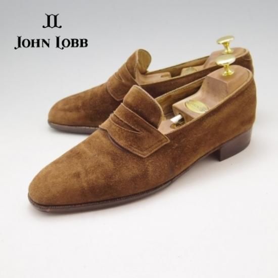 ☆ジョンロブ UK7程度【定価60万以上☆ビスポーク品/コインローファー