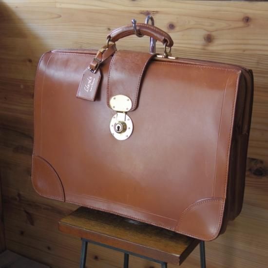 極上☆ロイズラゲッジ【☆英国製/ブライドルレザー仕様】ダレスバッグ