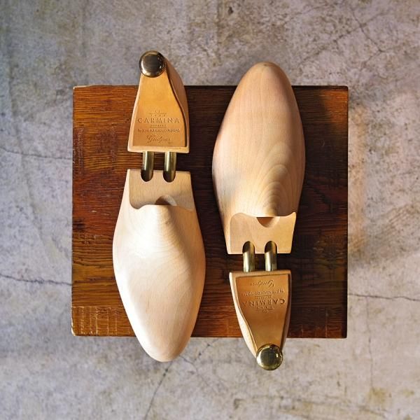極上☆CARMINA/カルミナ SIZE 7【☆純正シューツリー】木製シュー