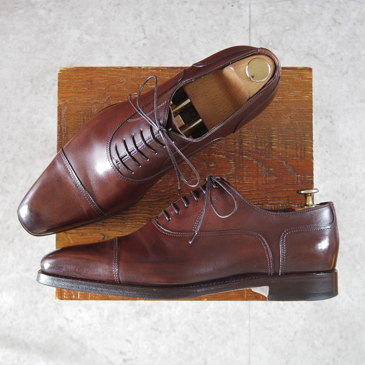 VASS/ヴァーシュ SIZE 41【ミュージアムカーフ/Uラスト/濃茶】 | 高級