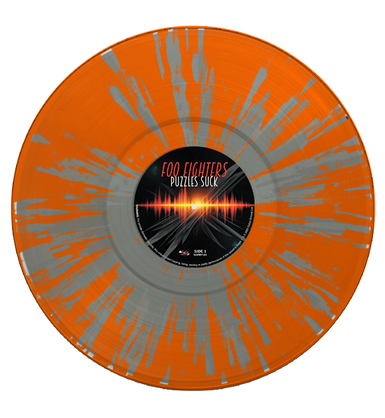 Foo Fighters - Puzzles Suck (Ltd Edition Hand Numbered on Splatter
