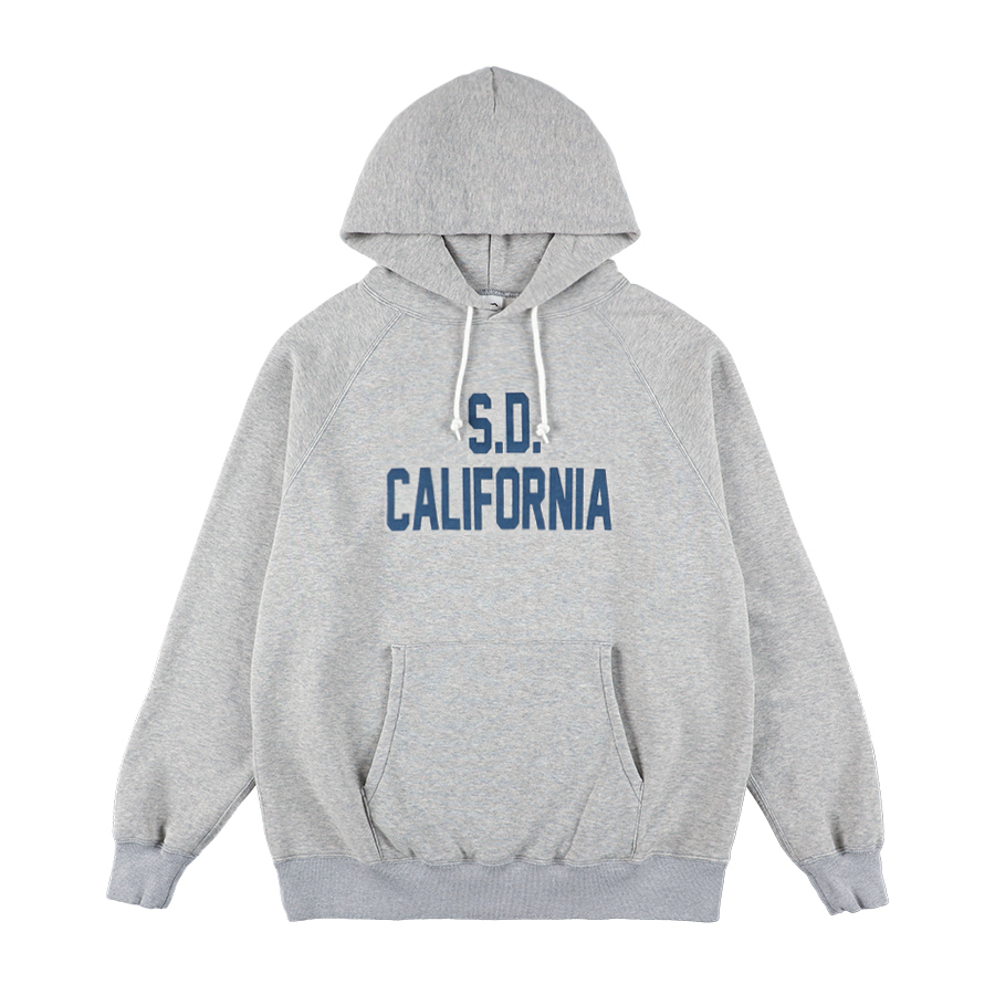 Standard California Loop Knitting Logo Hood Sweat delivery
