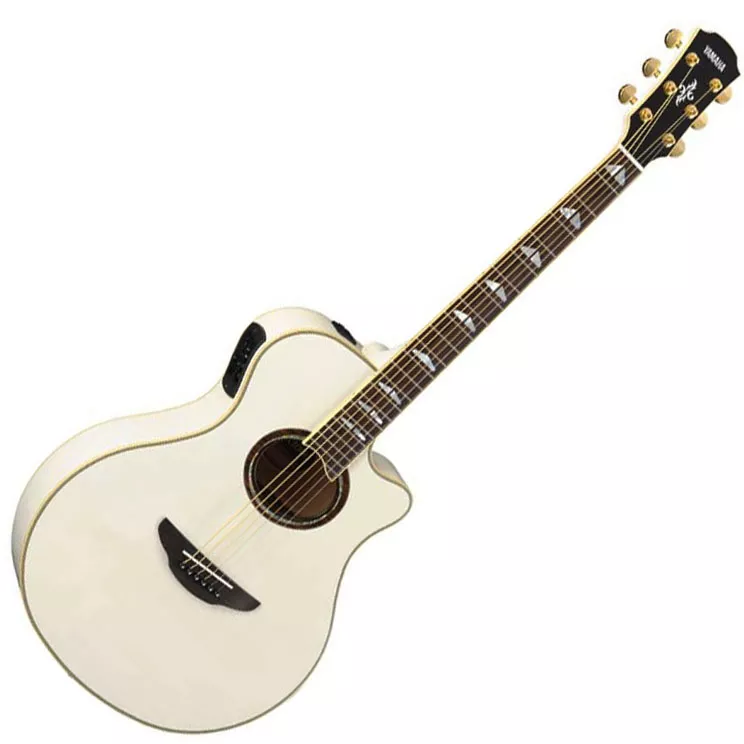 Yamaha APX1000 - Pearl White - pearl white Folk guitar