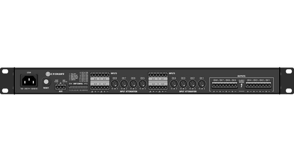 Crown CT 8150 Multiple channels power amplifier