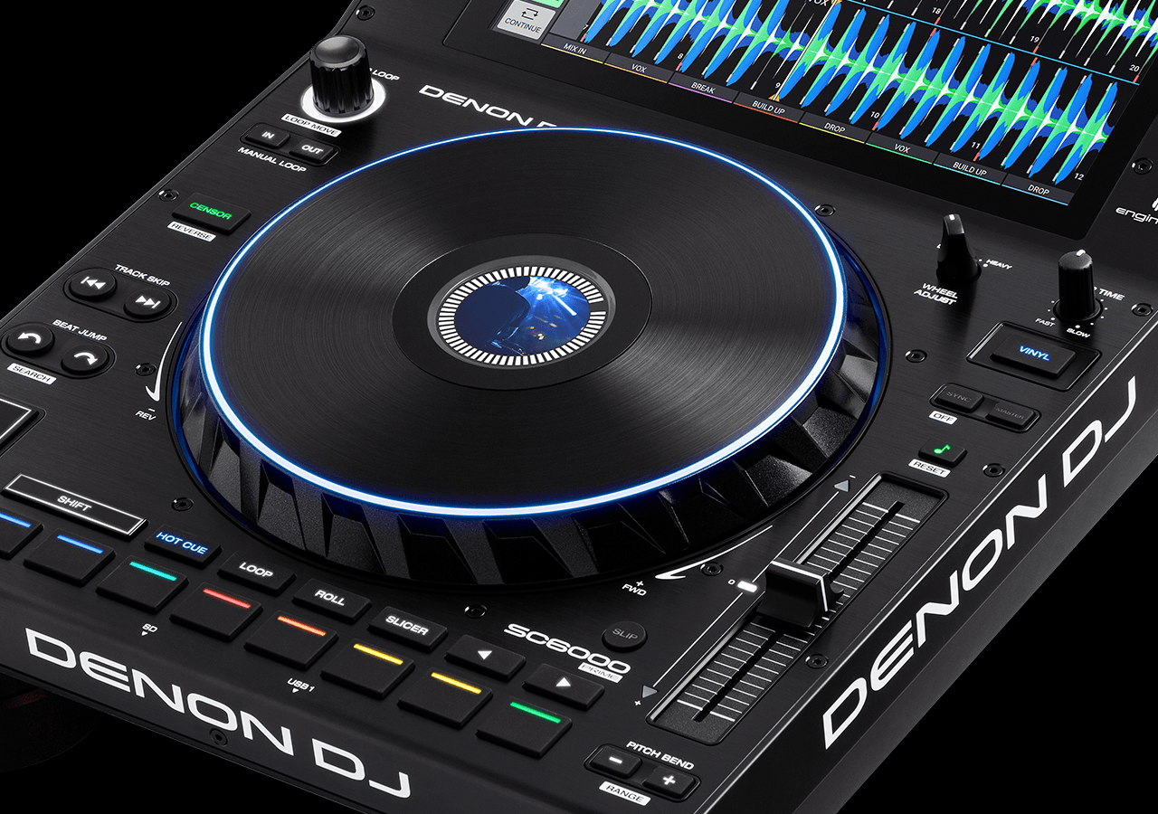 Denon dj SC 6000 prime Mp3 & cd turntable