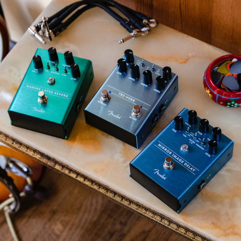 Fender Tre Verb Reverb, delay & echo effect pedal