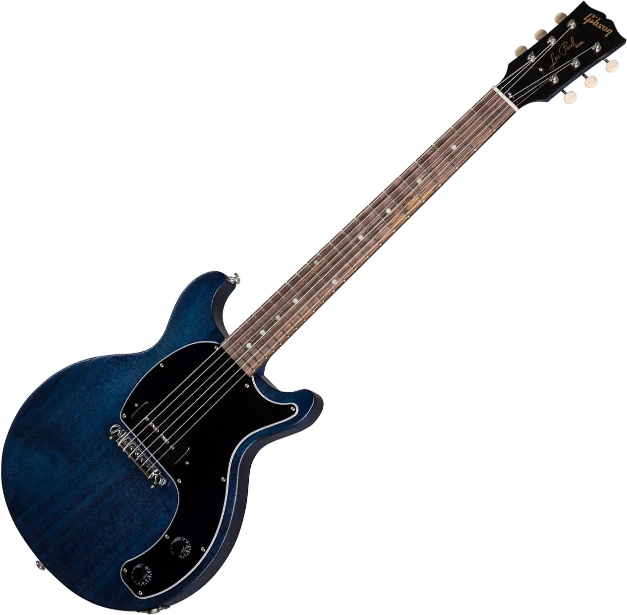 Gibson Les Paul Junior Tribute DC - blue stain Double cut electric