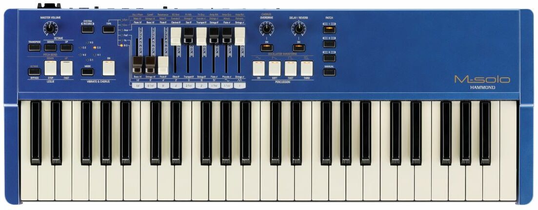 Hammond M-solo Blue Synthesizer