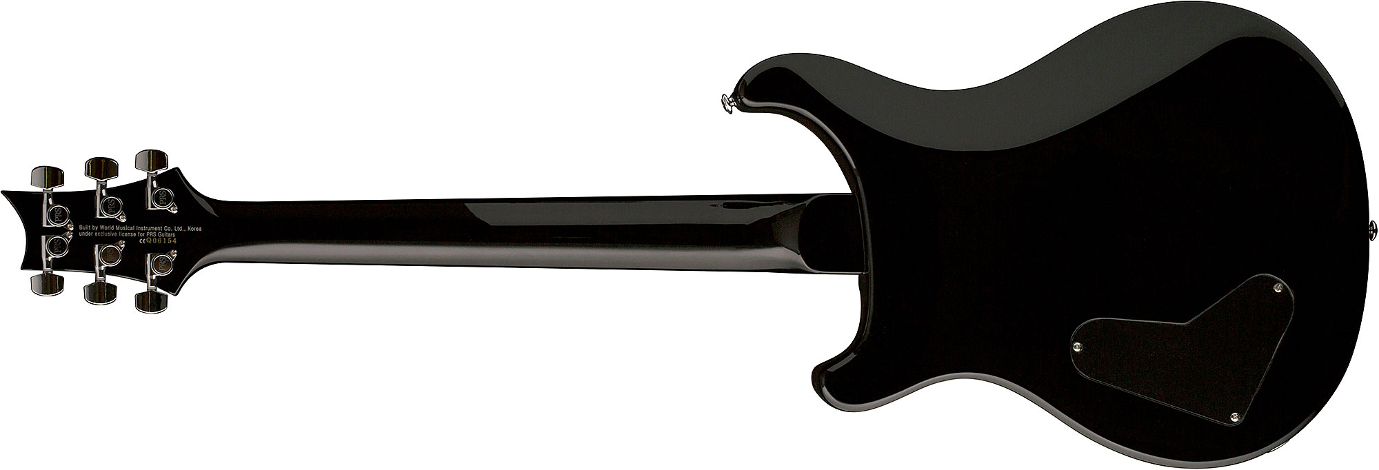 Prs SE Custom 22 Semi-Hollow (2017) - gray black Semi-hollow