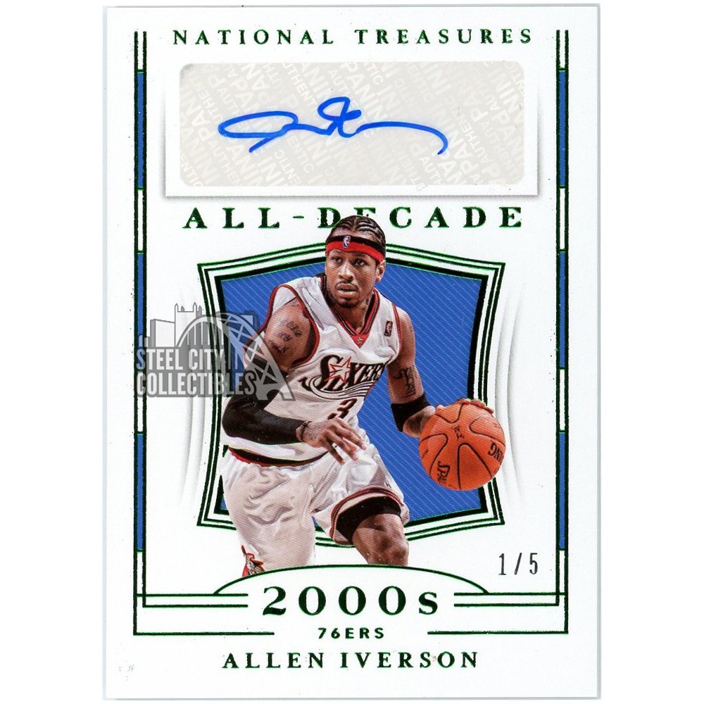 NBAカード アイバーソン サインカード｜NBAカード アイバーソン サイン