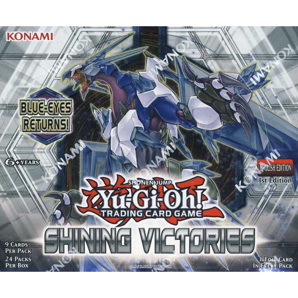 Konami Yu-Gi-Oh Shining Victories 1st Edition Booster Box | Steel