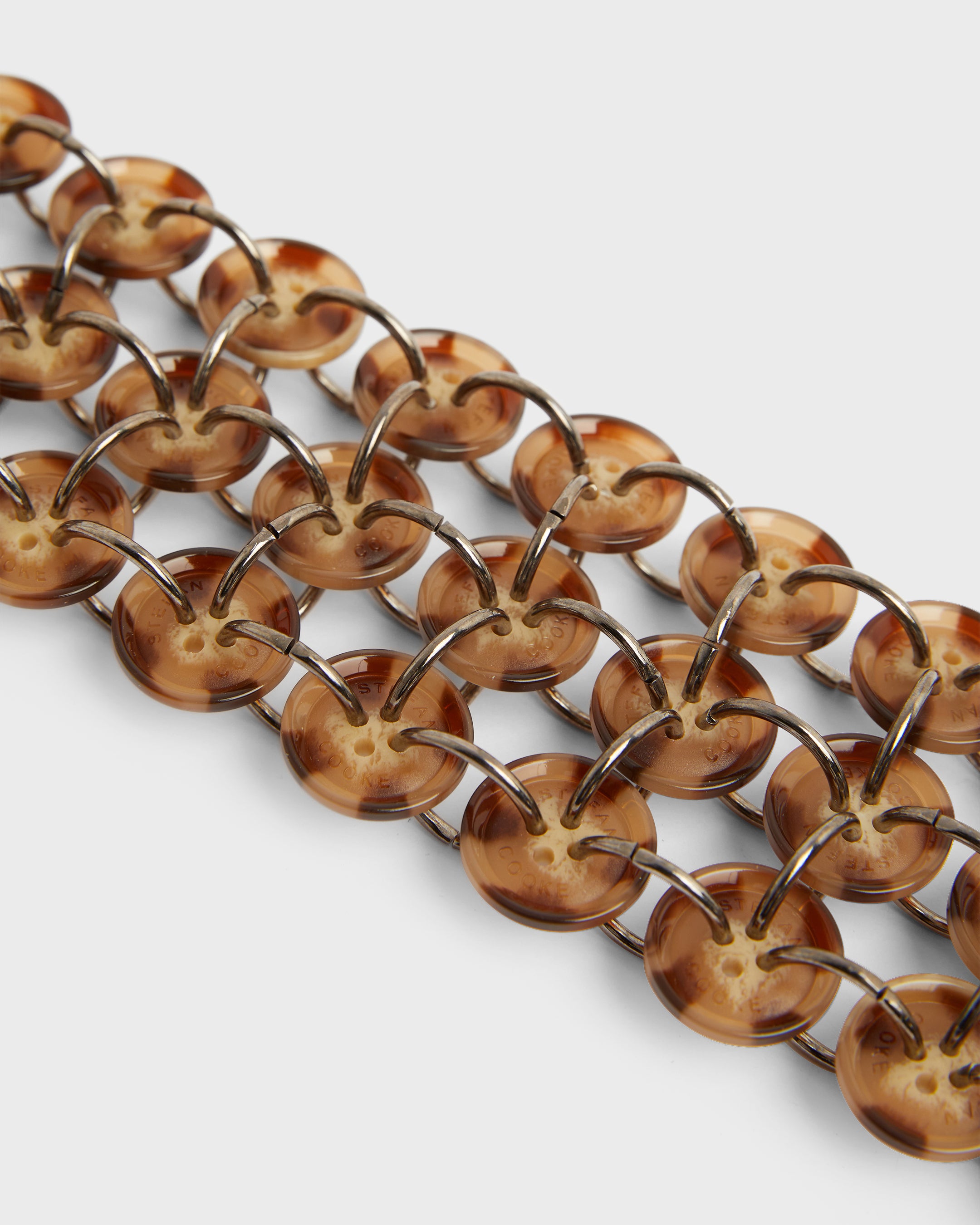 STEFAN COOKE Button Strap in Brown – Stefan Cooke